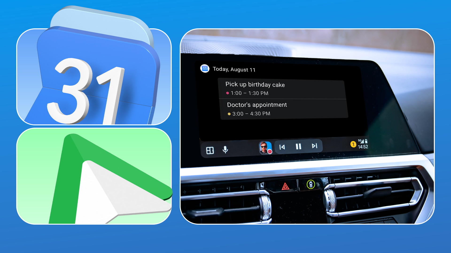 Google Calendar in Android Auto unlocked a navigation shortcut I didn't know existed