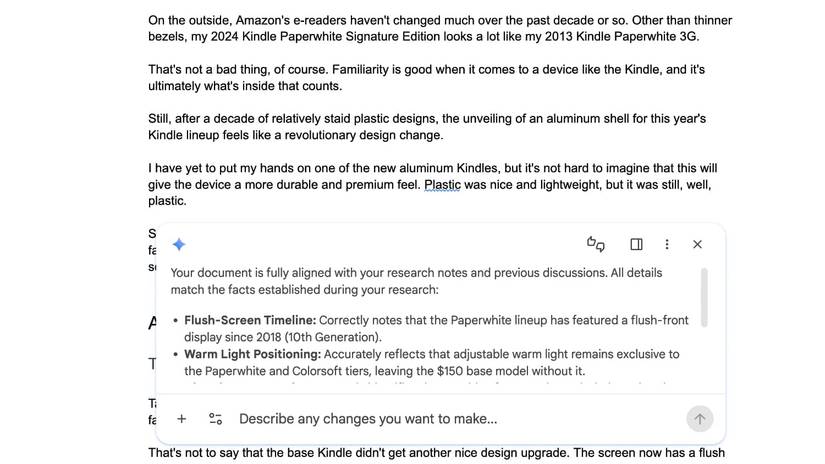 интеграция Gemini Notebooks в Google Docs — иллюстрация 5 к материалу