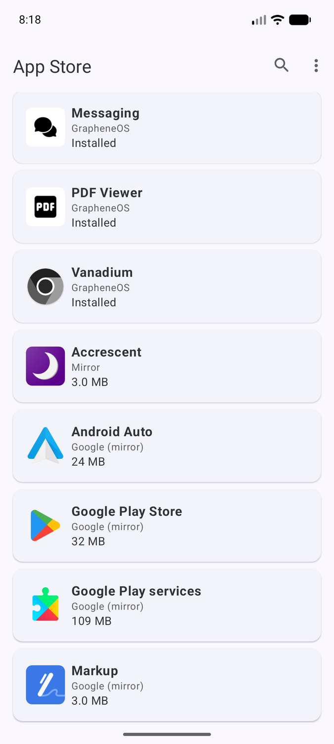 GrapheneOS-App-Store-Google-Play-Services