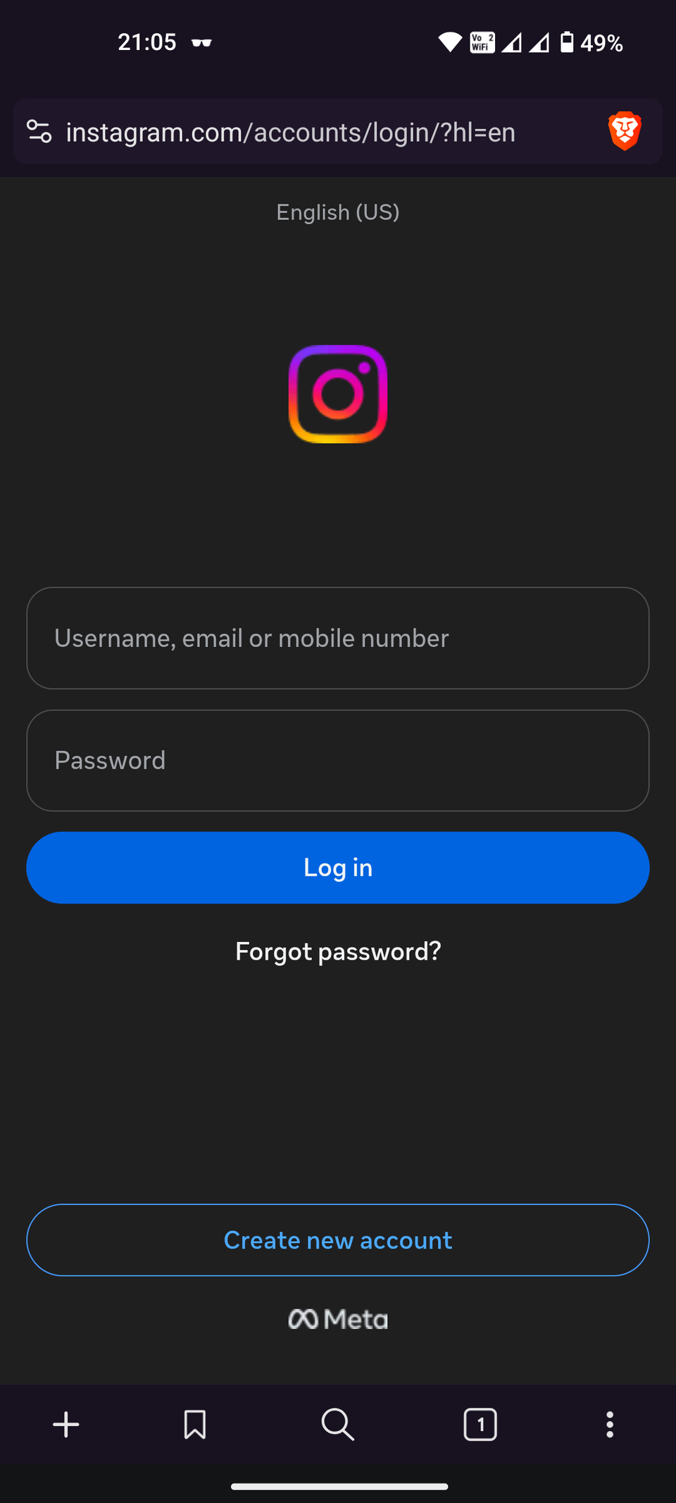 Schermata dell'interfaccia della modalità di navigazione in incognito (4)