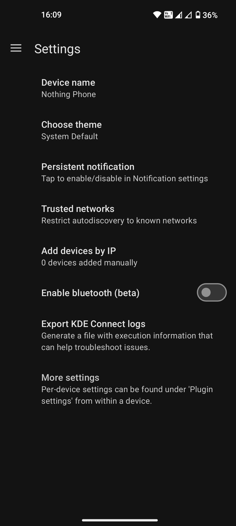 KDE Connect on Android interface (1)