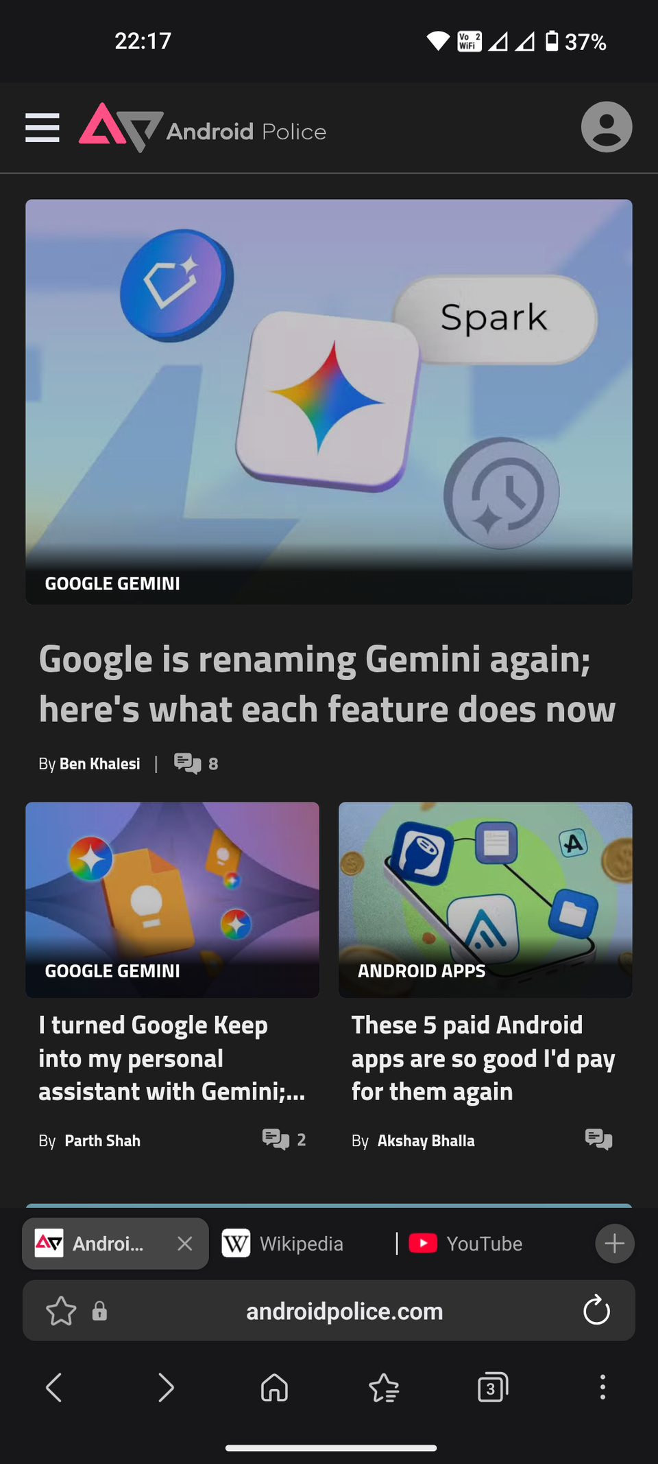 Applicazione Android per la personalizzazione del browser Samsung