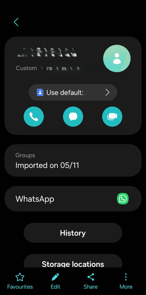 Samsung contact details