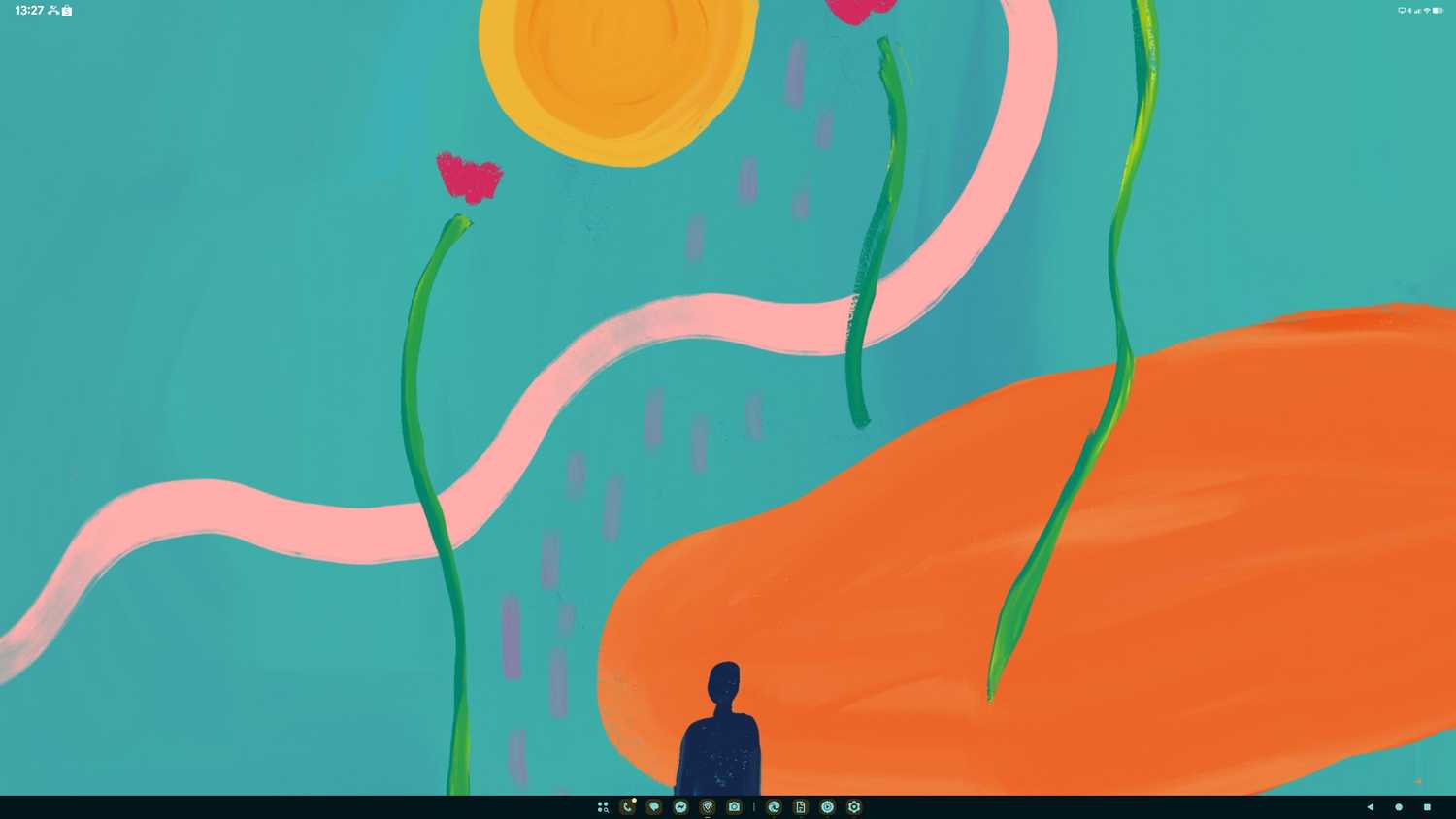 Android Desktop Mode on a Google Pixel phone