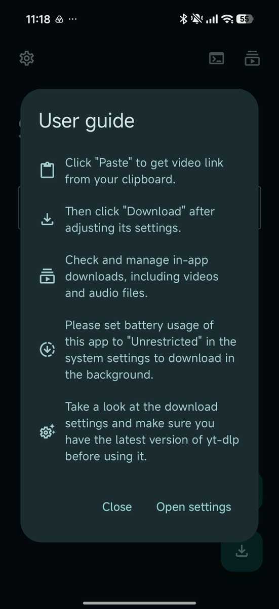 Seal is the best app to download videos from YouTube and Instagram; it's open source