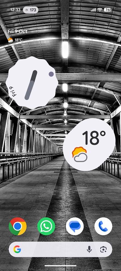 Tracker della barra di stato dell'app Stride