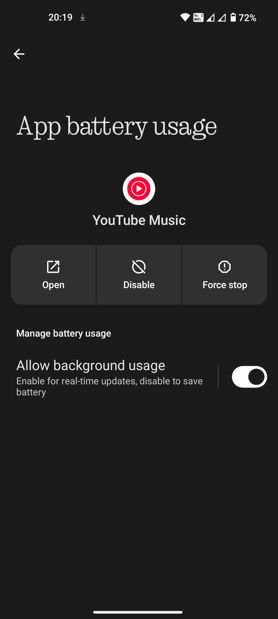 YouTube Music Premium battery drain solution (5)