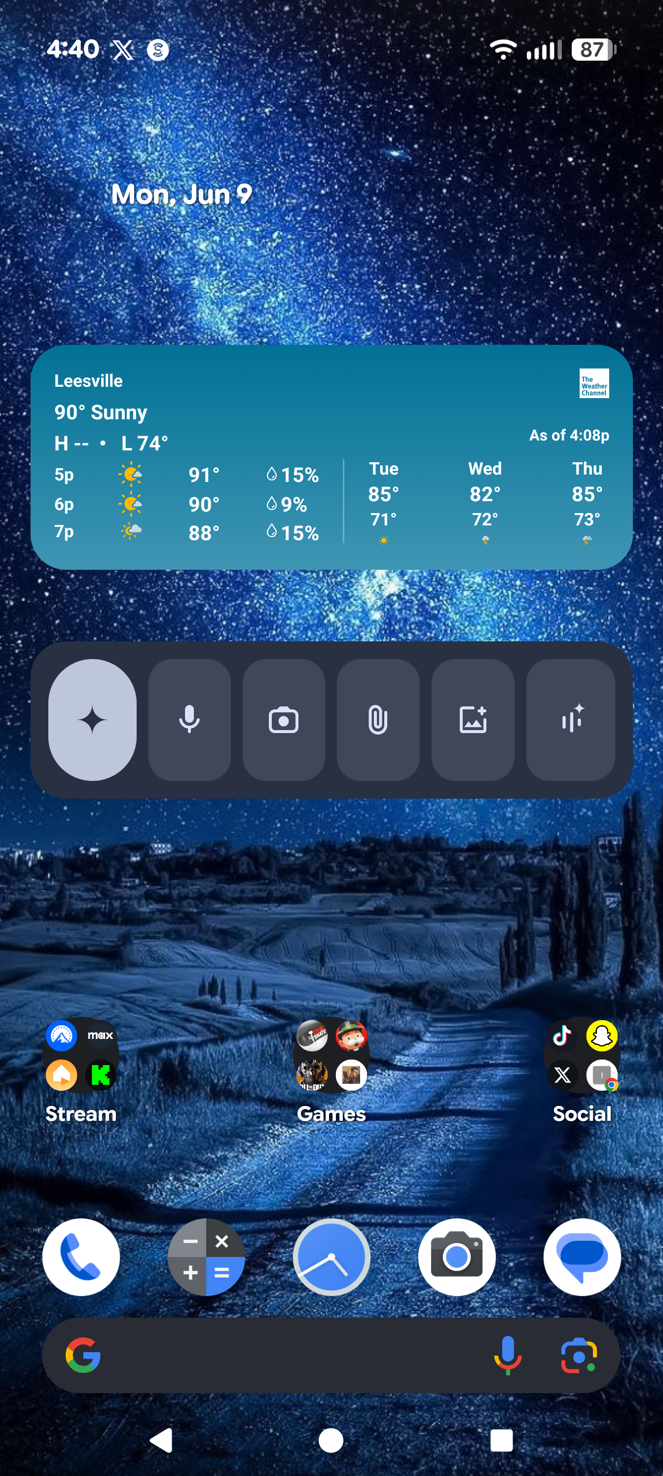 I organized my Android home screen into focus zones and it changed ...