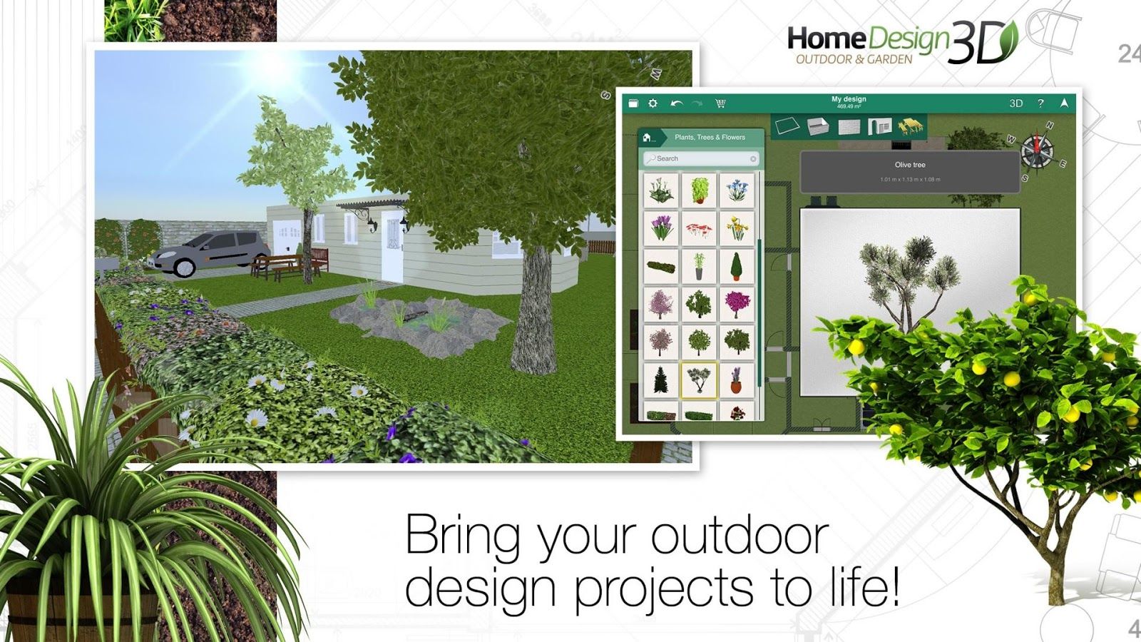 Home Design 3D Outdoor/Garden Slides Into The Play Store For All Your ...