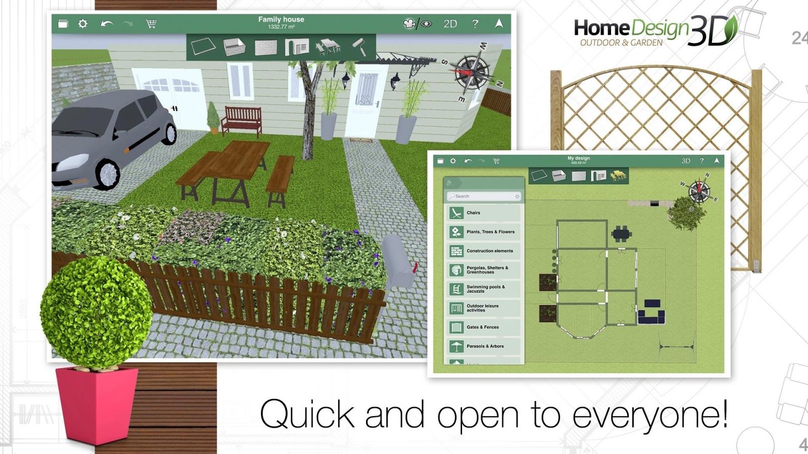 Home Design 3D Outdoor/Garden Slides Into The Play Store For All Your ...