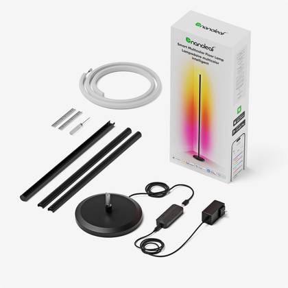 استخدم قسيمتنا الحصرية للحصول على خصم 20% على مصابيح Nanoleaf الذكية الشهيرة 4 مصباح أرضي ذكي متعدد الألوان من نانوليف