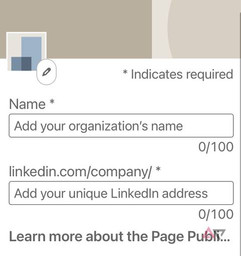How to create a LinkedIn company page