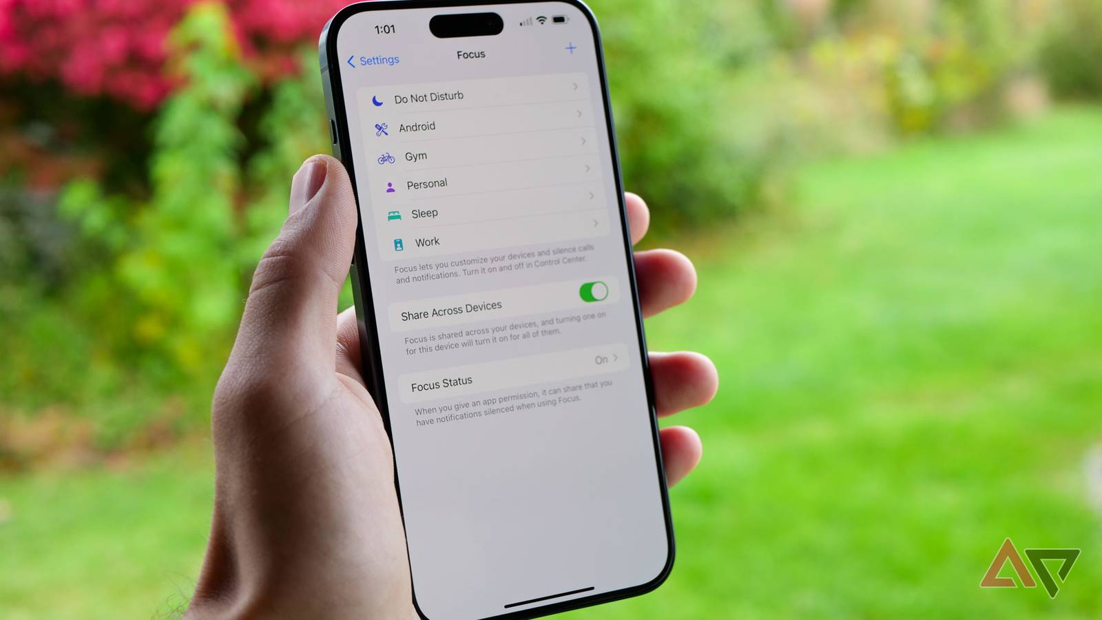 How to use Focus modes on iOS