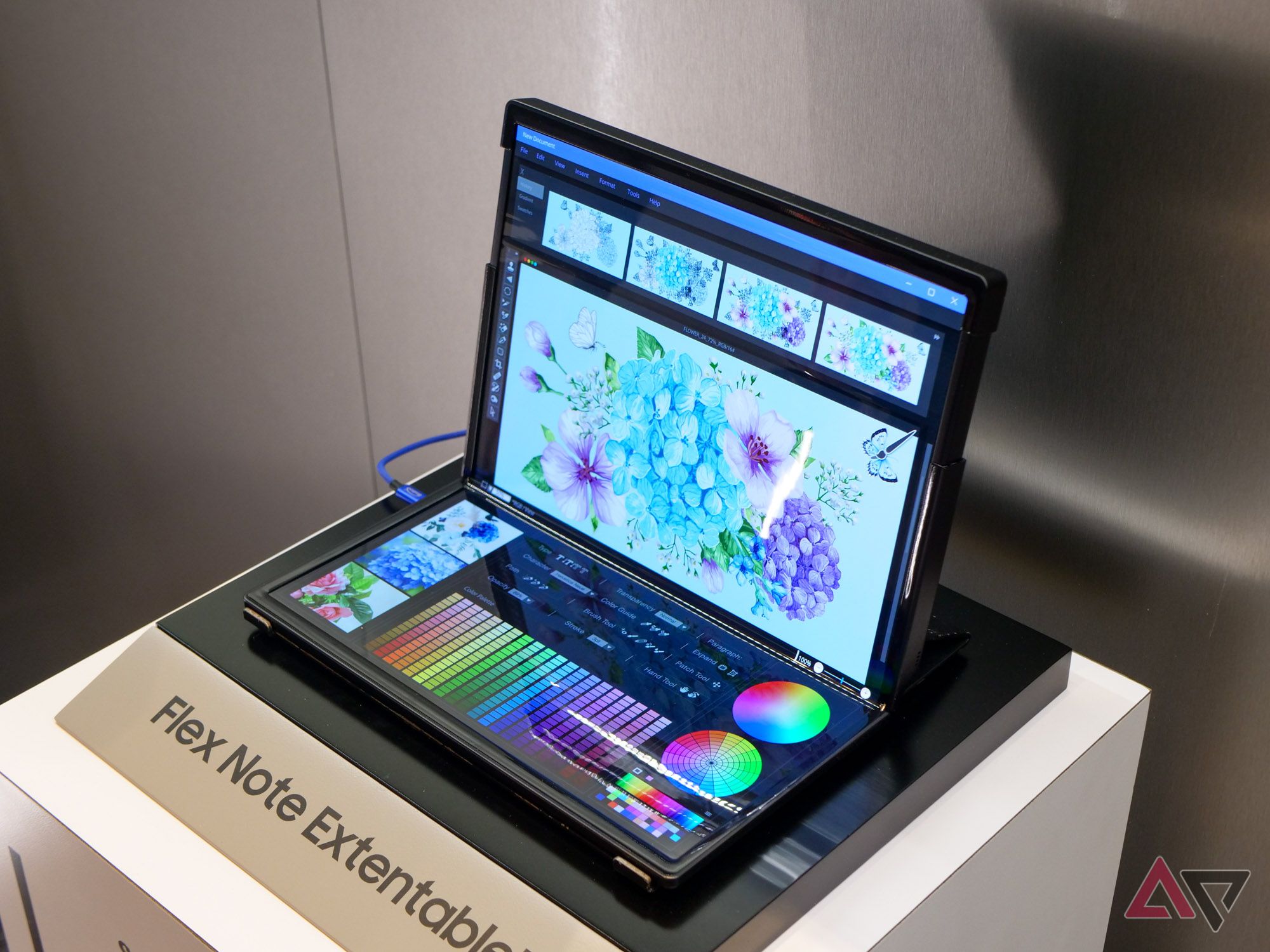 I saw the foldable future in Samsung's wild display prototypes
