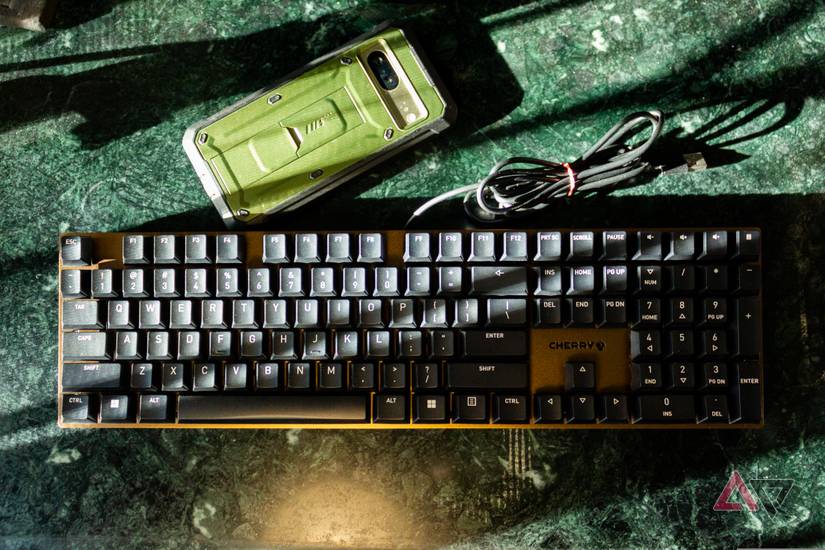 CHERRY G80-3950LHBDE-2 TAS KC 200 MX CORDED DE-LAYOUT SW/, Tastatur, Mechanisch, Cherry MX Corded De Layout Sw Tastatur Mechanisch Cherry Mx Silent Red 139029221