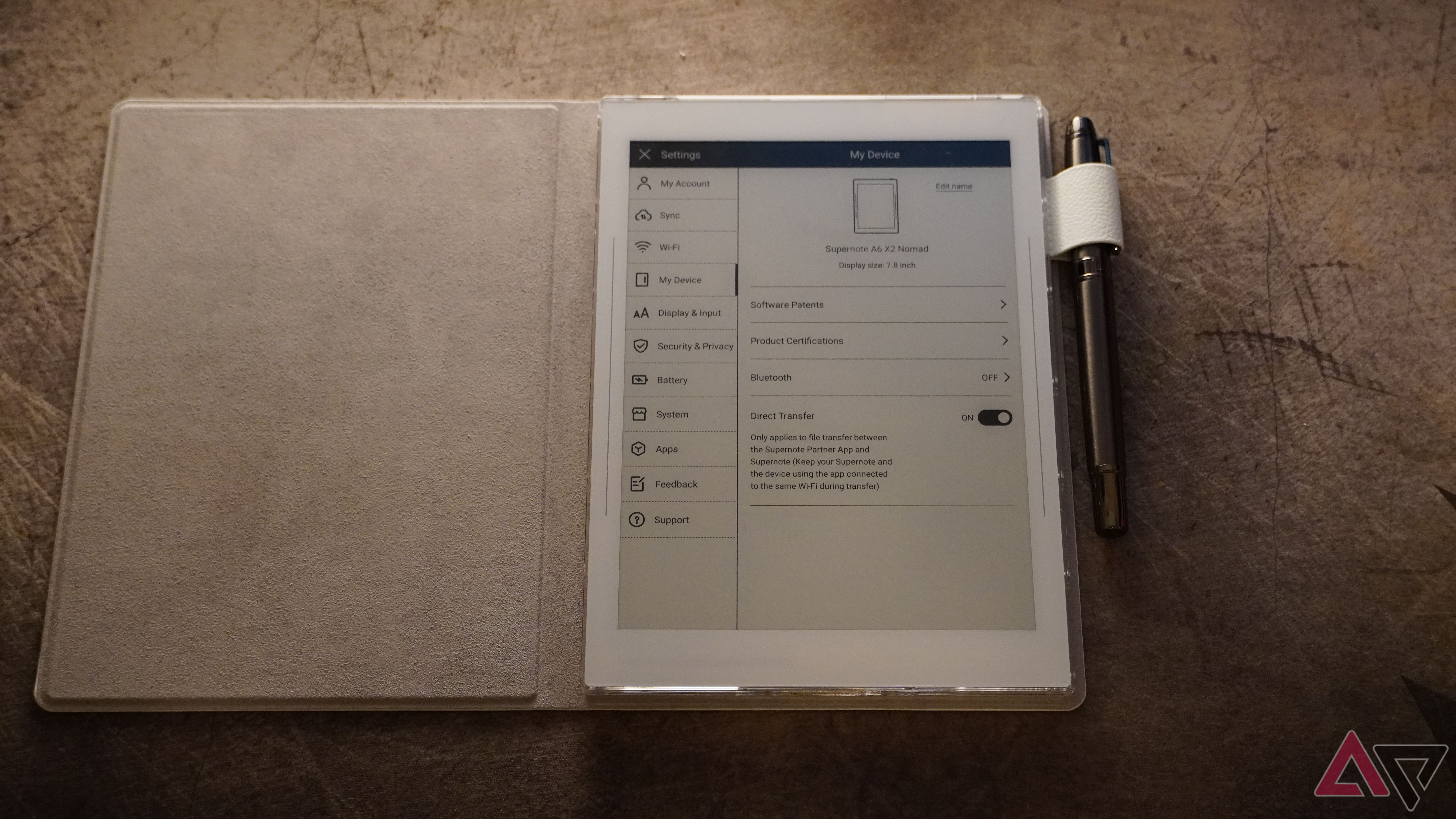 Supernote Nomad tablet review: Real paper is old news