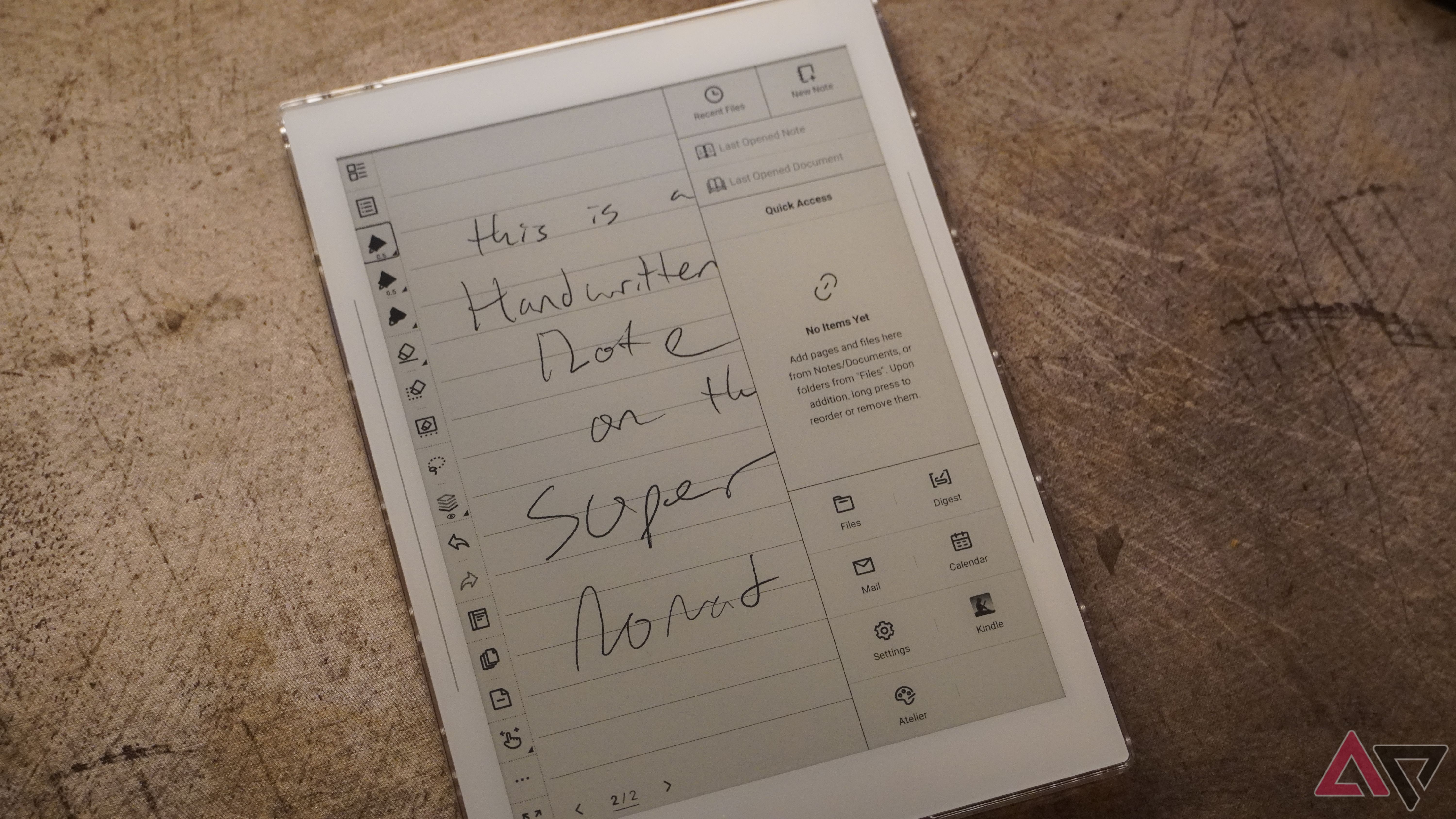Supernote Nomad tablet review: Real paper is old news