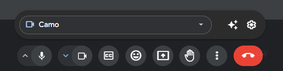 Google Meet testing redesigned camera and microphone toggles on the web