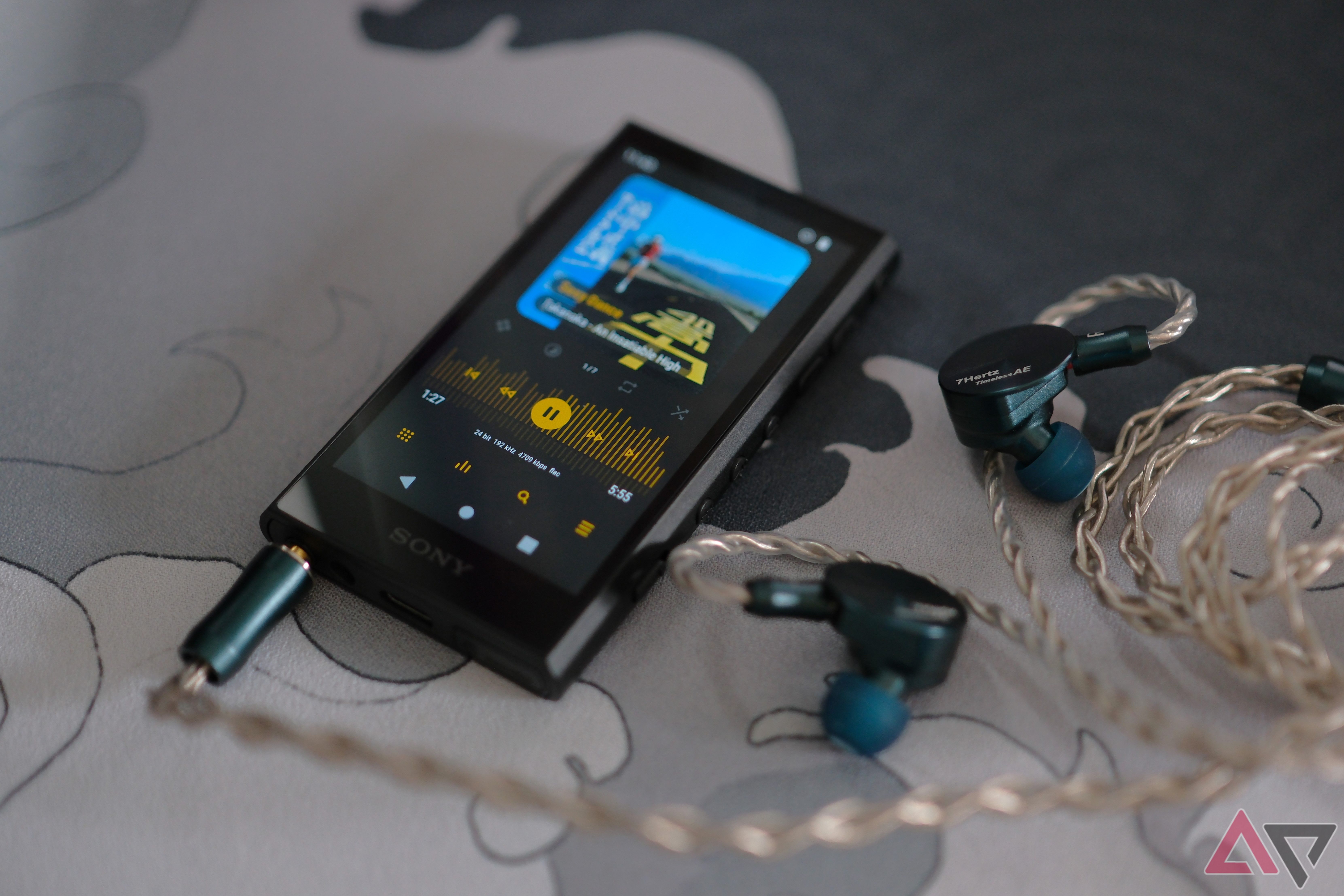 I'm gleefully reliving my iPod days with this slick Sony DAP that