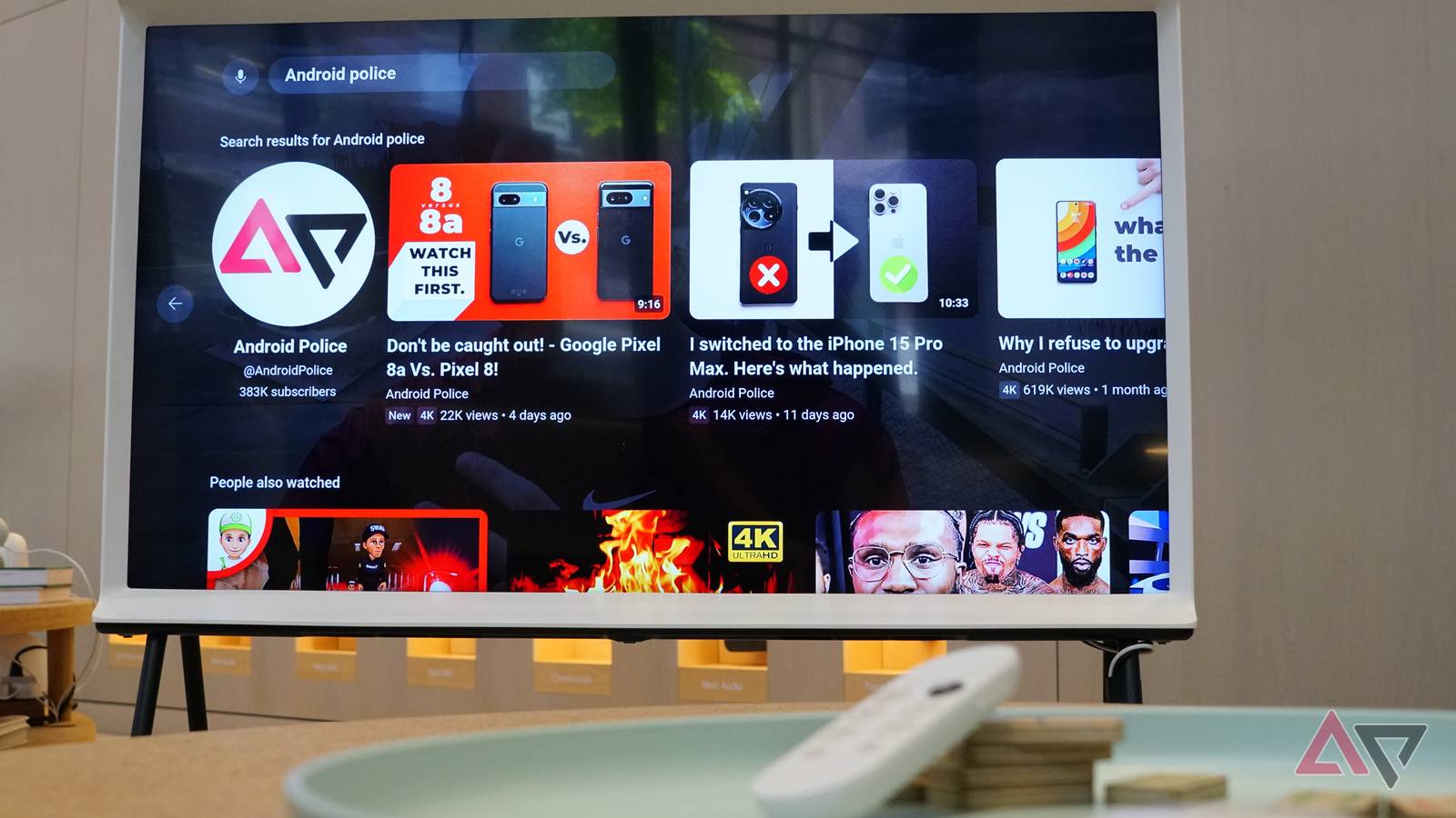AI screensavers are now available on all Google TV devices