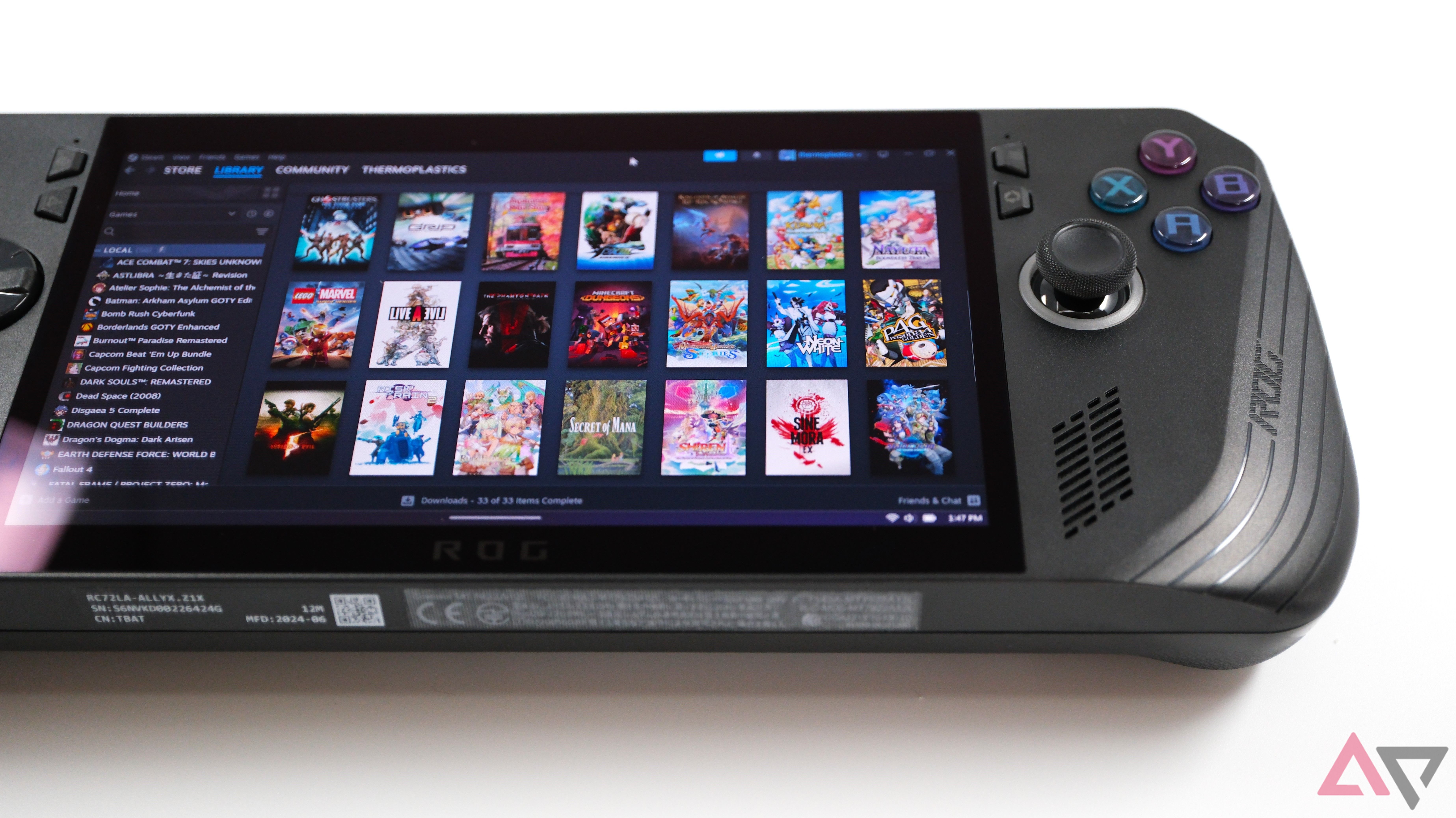 その他 rog ally x 2024 Asus ROG Ally X RC72LA AMD Z1 Extreme 2TB SSD 24GB DDR5