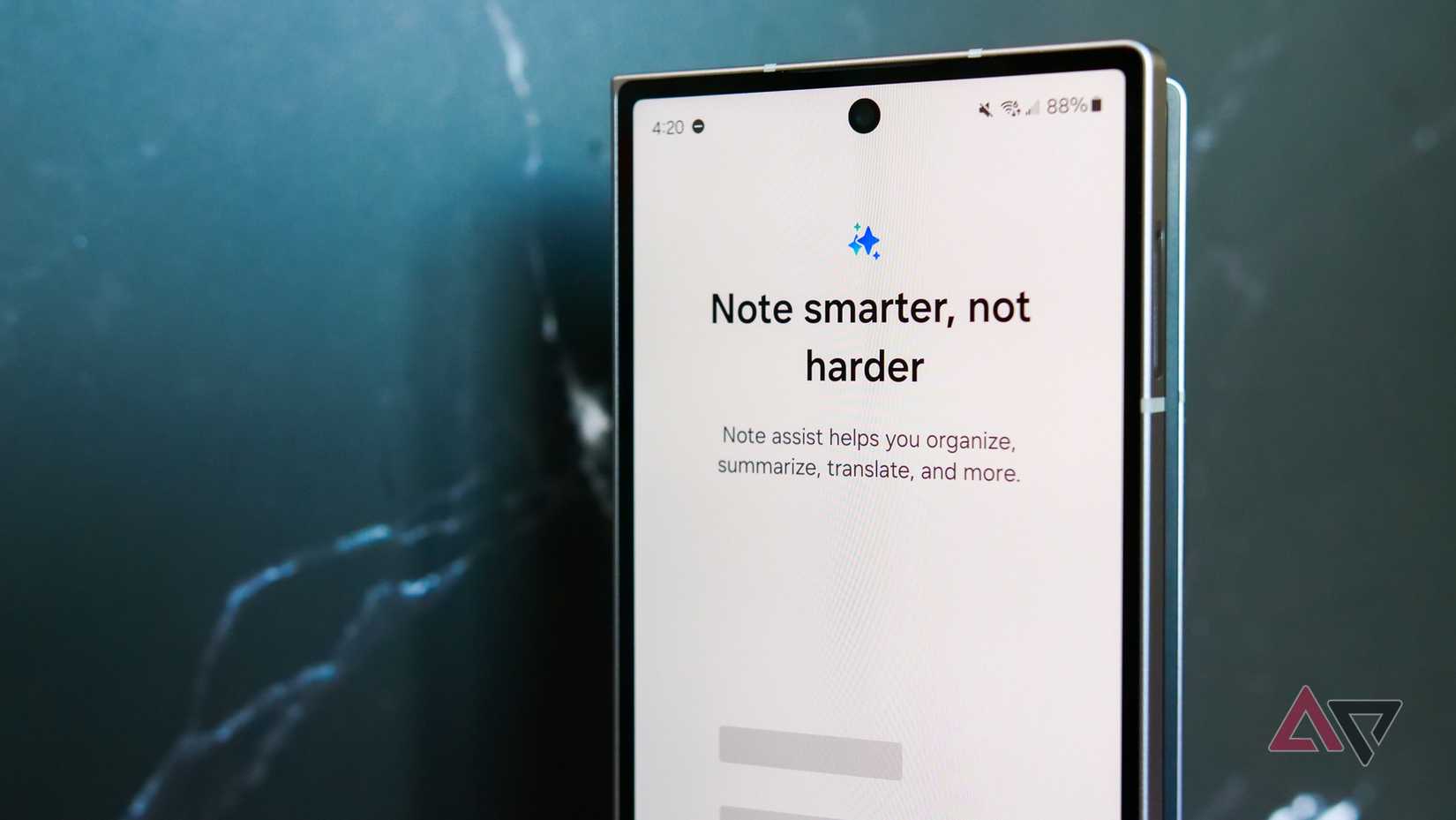 Samsung Galaxy Z Fold 6 AI Note Assist feature