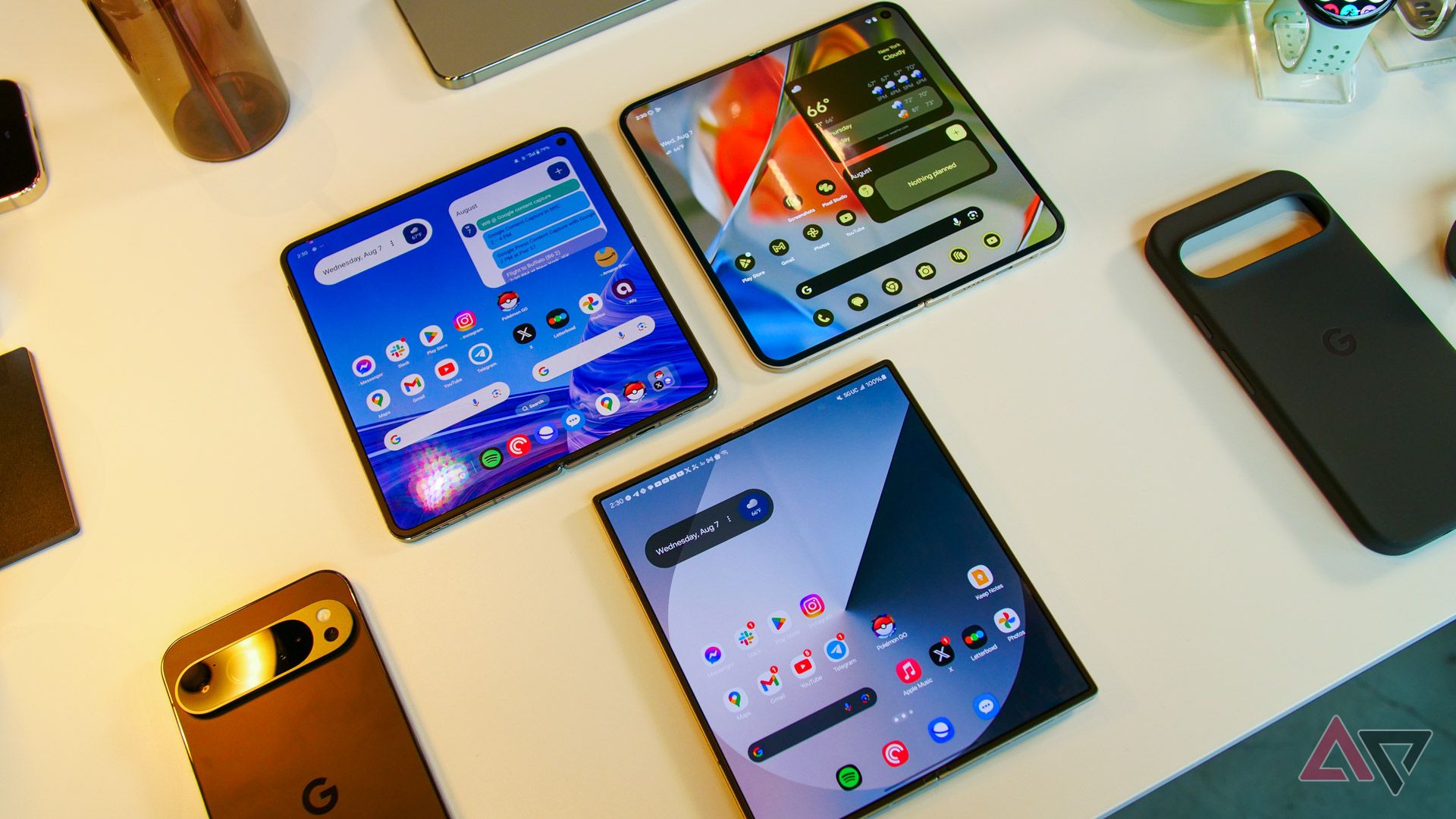 How does the Google Pixel 9 Pro Fold compare with the Galaxy Z Fold 6 ...