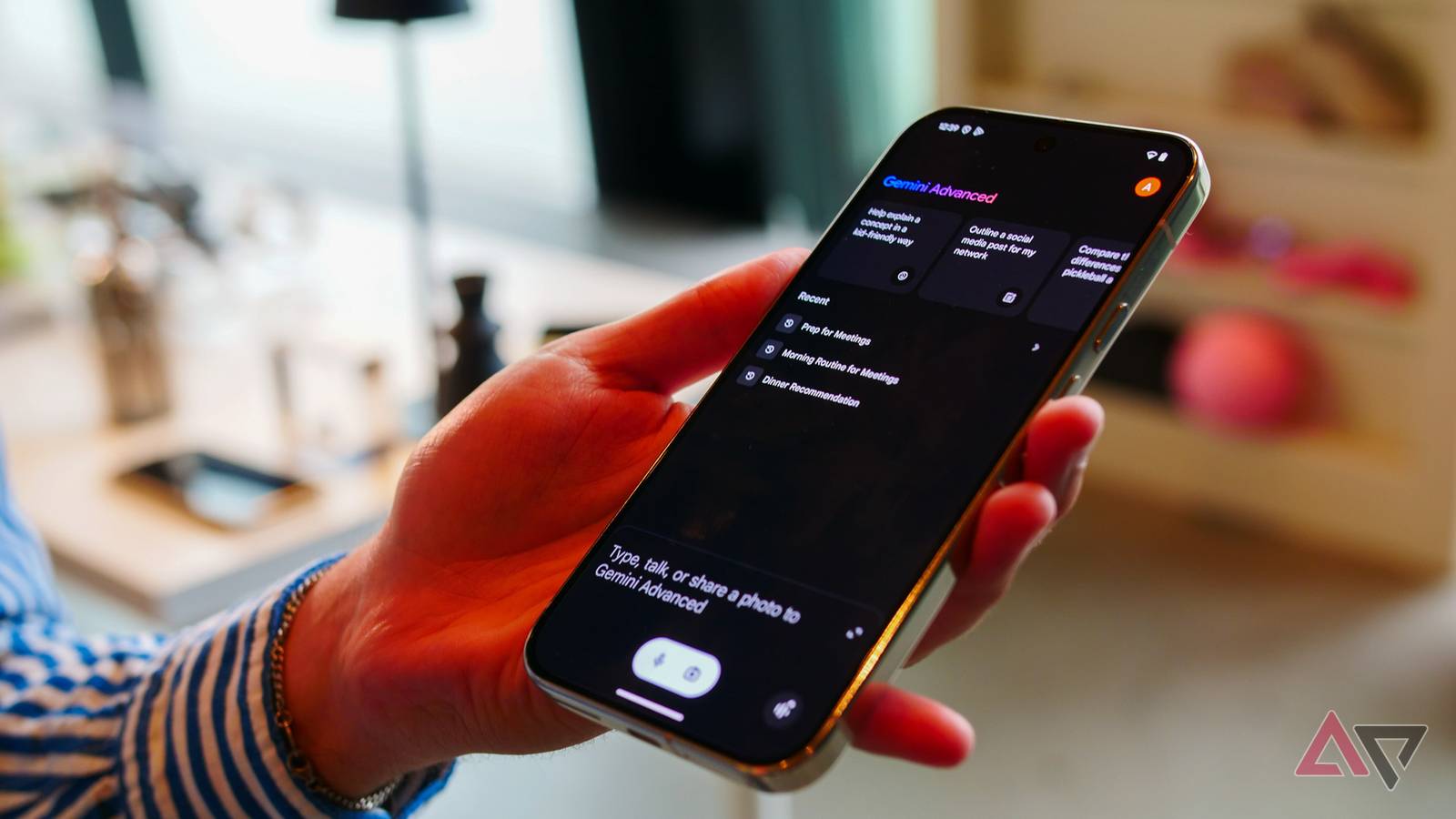 Gemini Nano on-device AI demo