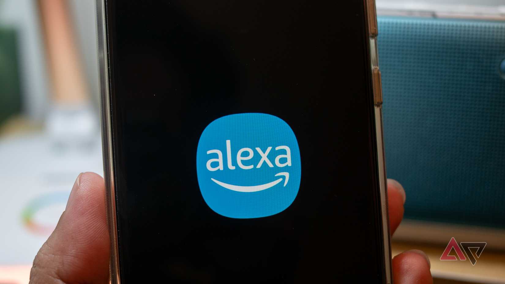Amazon Alexa welcome screen on a phone