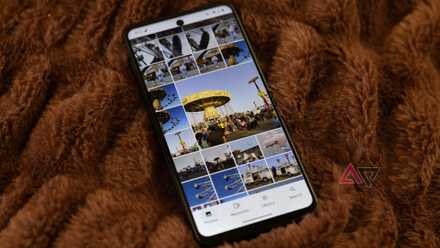 I became on one Google Footage function and learned my digicam roll is stuffed with rubbish An HMD Vibe with Google Photos open laying on a brown blanket