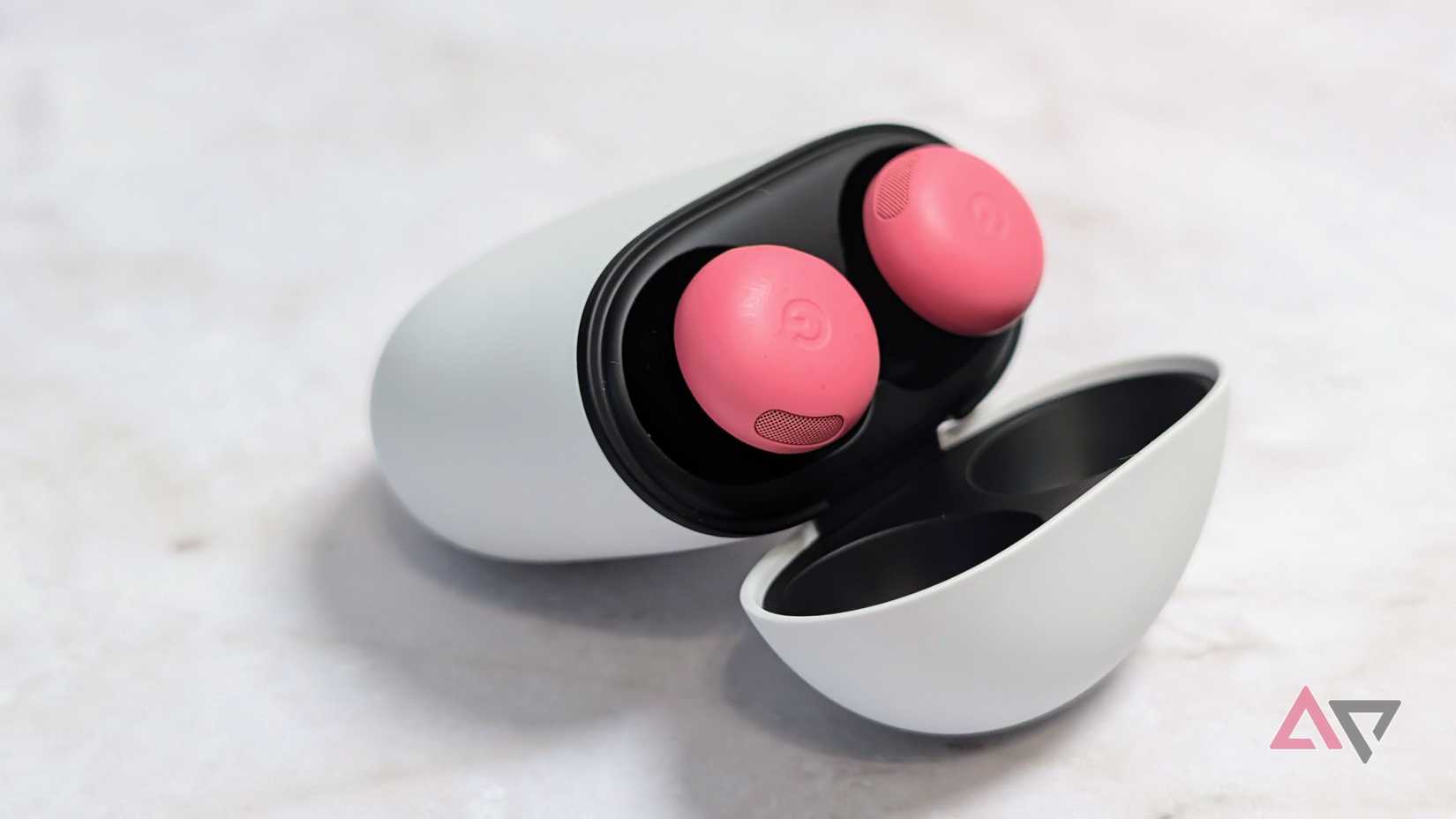 Google Pixel Buds Pro 2 in case open top