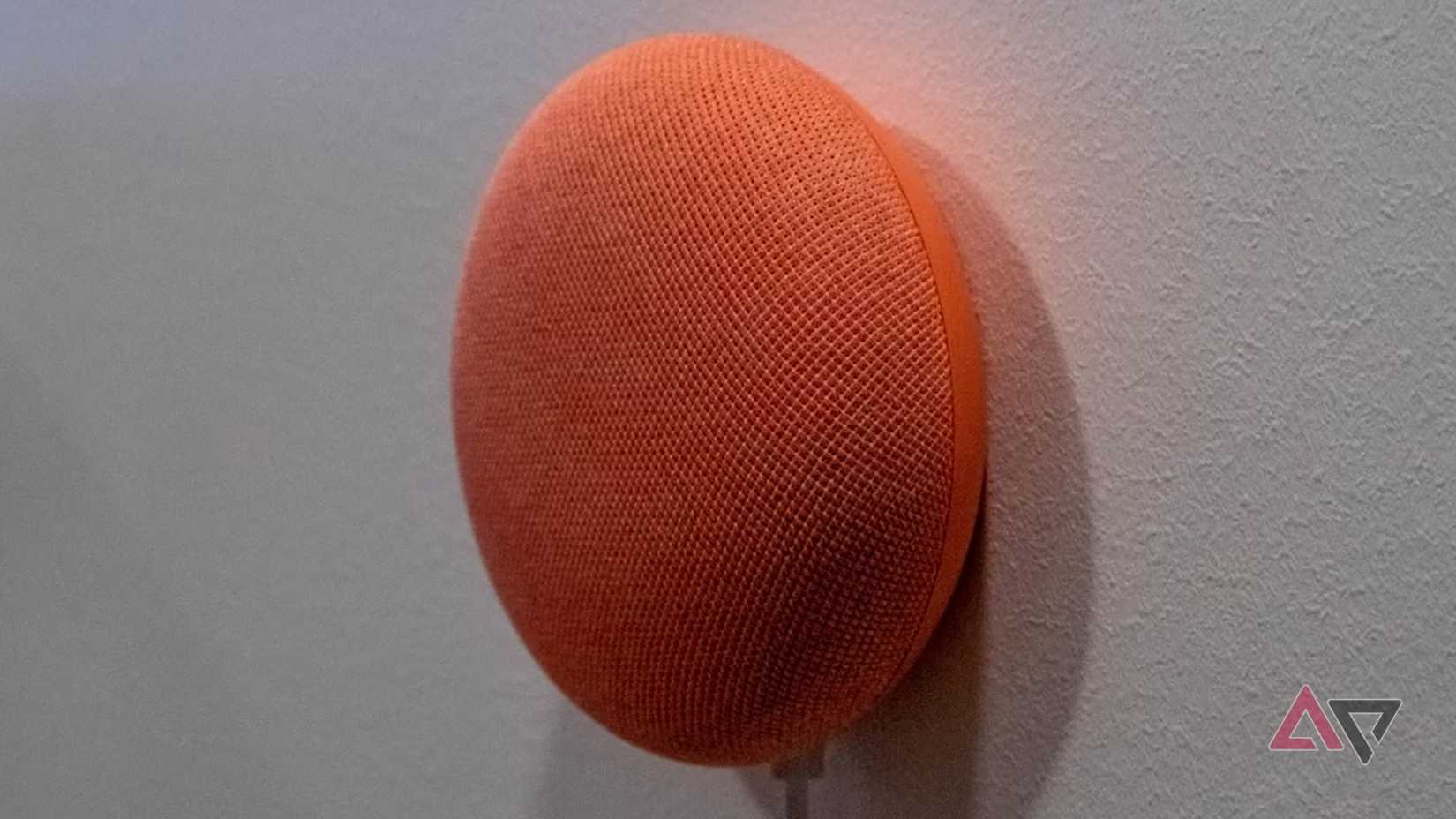 Um ninho de cor de coral mini.