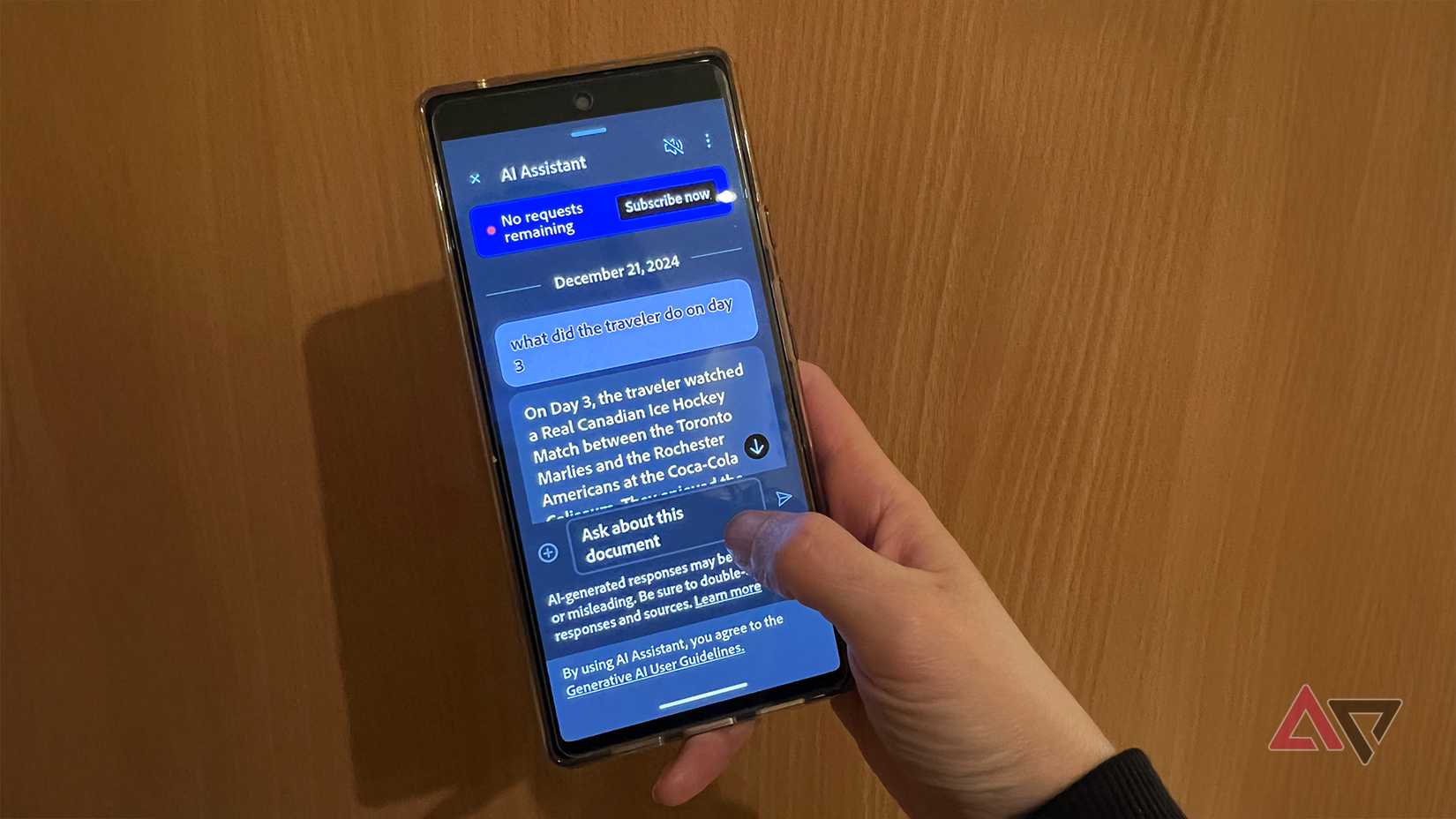 Adobe Acrobat AI Assistant on mobile is great