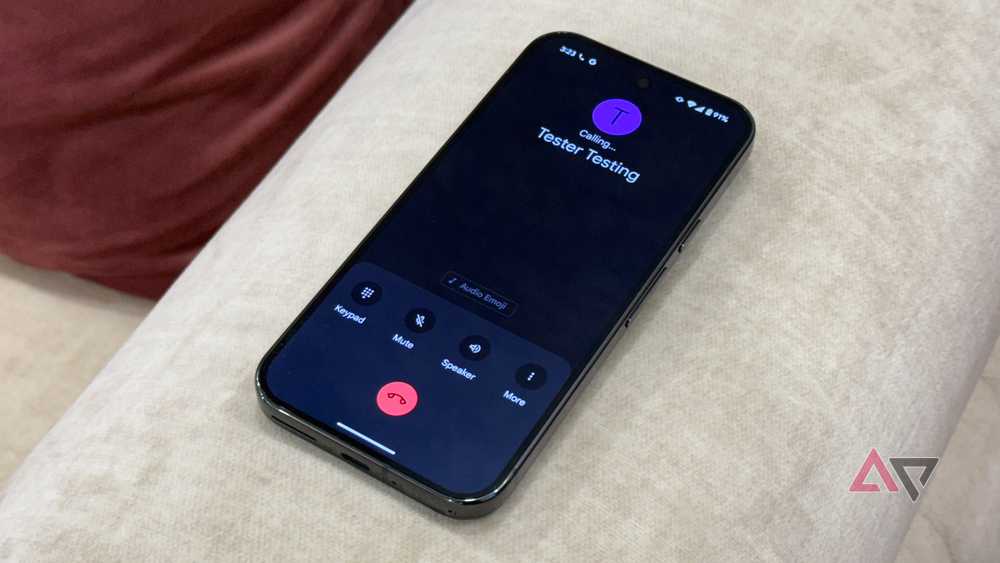 Google Pixel phone app calling