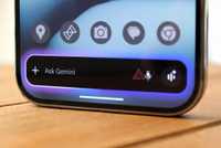 Image of the Google Gemini assistant overlay on an Android phone.