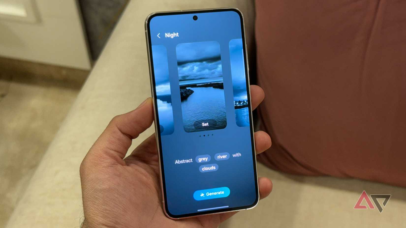 Papel de parede gerado por IA no Samsung Galaxy S23