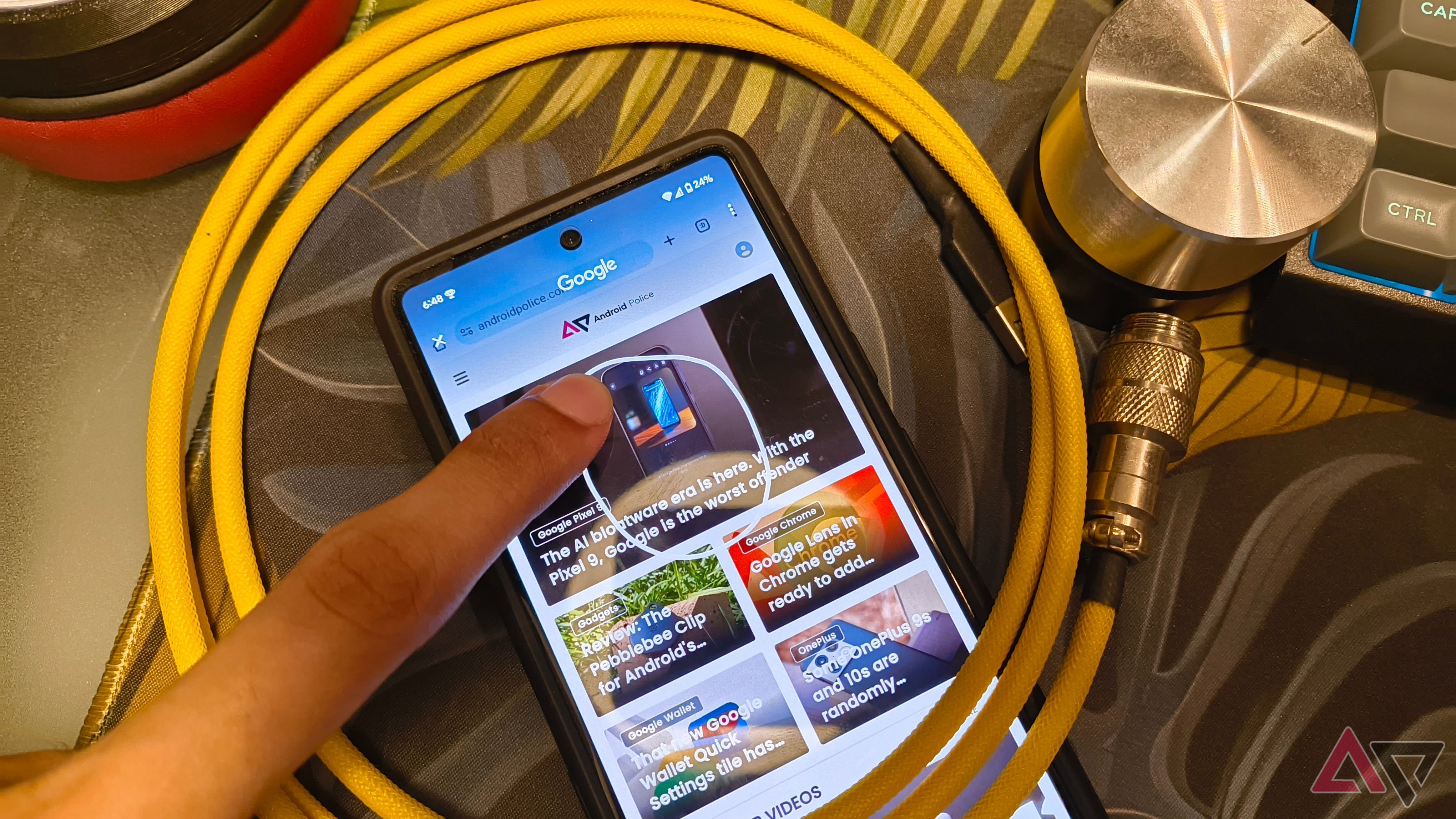Follow up questions on Circle to Search now default to AI Mode