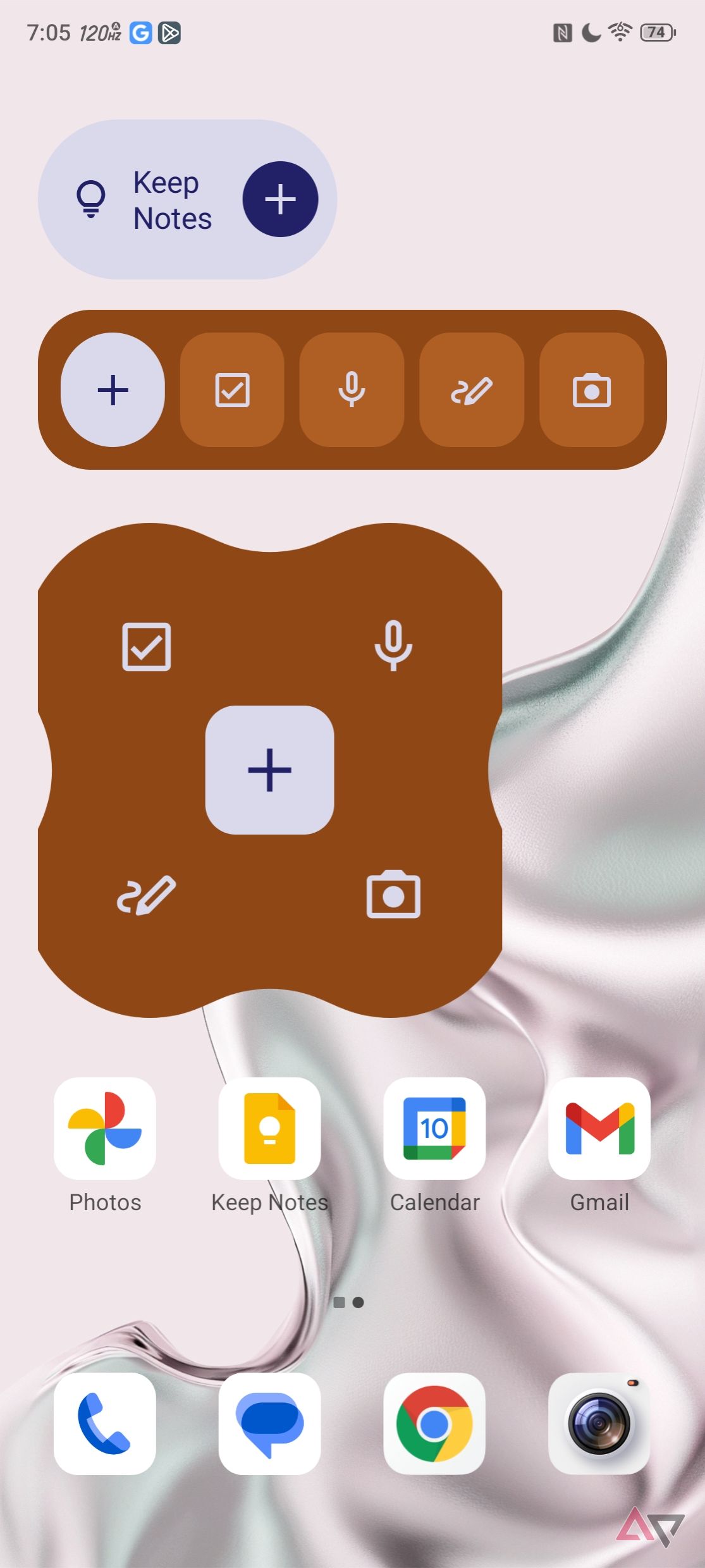 Google Keep's redesigned widgets are here