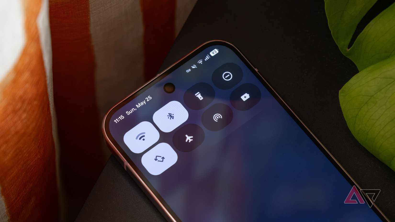 A Pixel 9 Pro's quick settings menu.