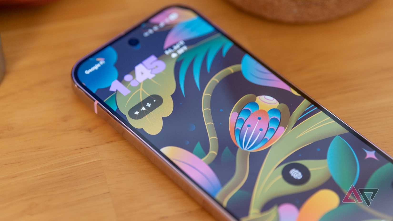 A Pixel 9 Pro showing notifications on the lock screen