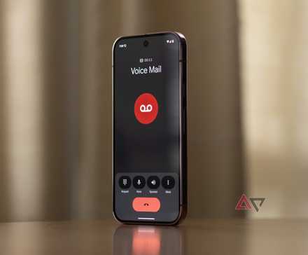 A Pixel phone making a call to Voice Mail.