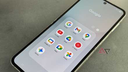 Pasta do Google aberta no Samsung Galaxy Z Flip 7 FE