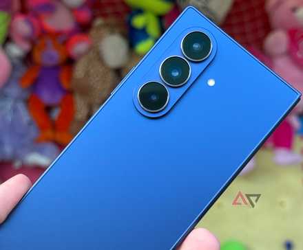 Samsung Galaxy Z Fold 7 surrounded by carnival prizes