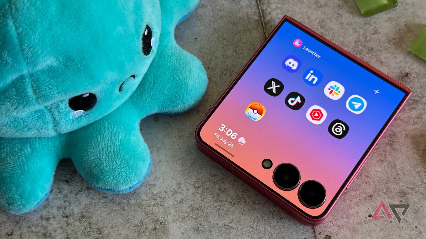 Good Lock launcher on the Samsung Galaxy Z Flip 7