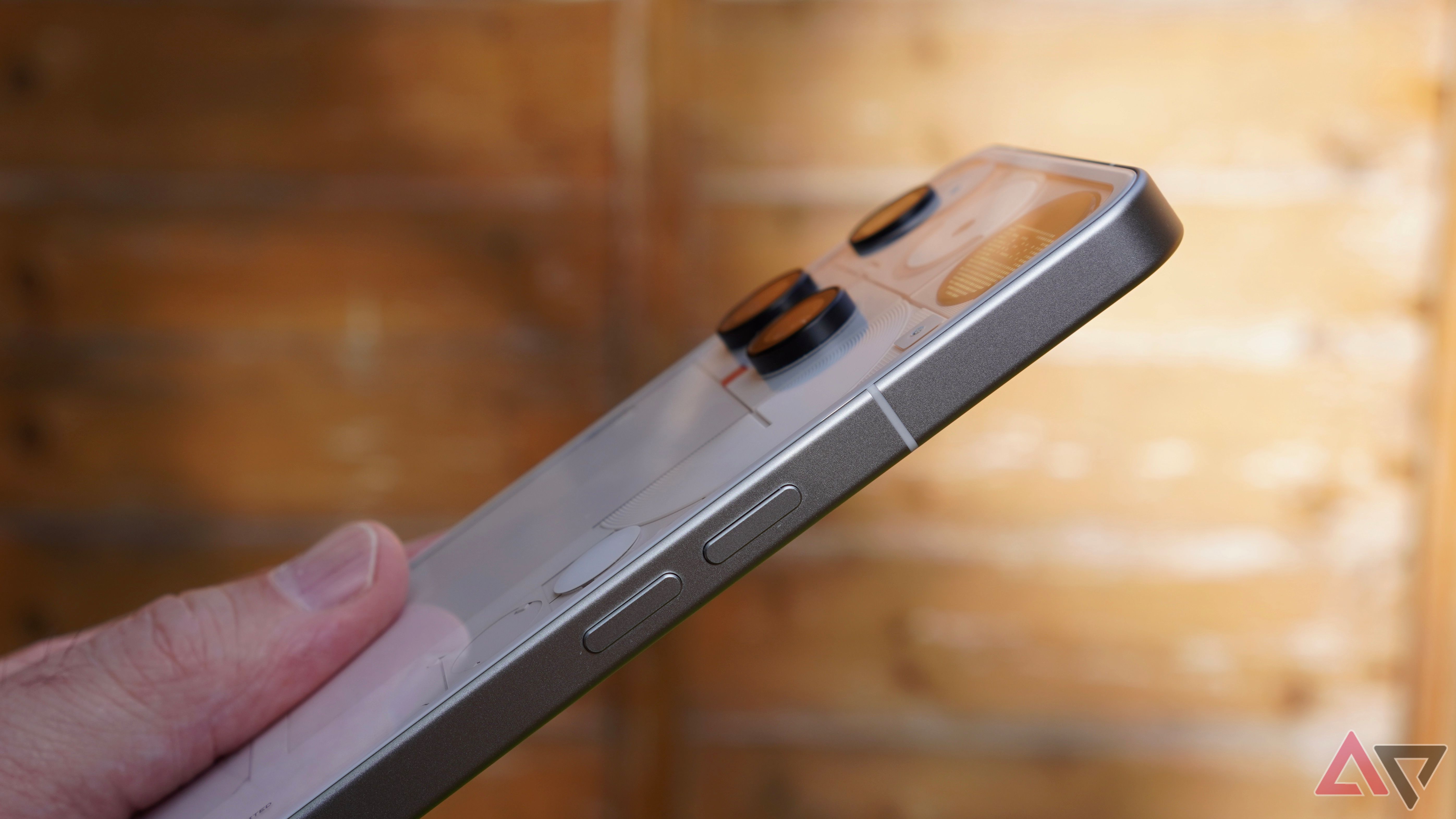 The Nothing Phone 3's volume keys