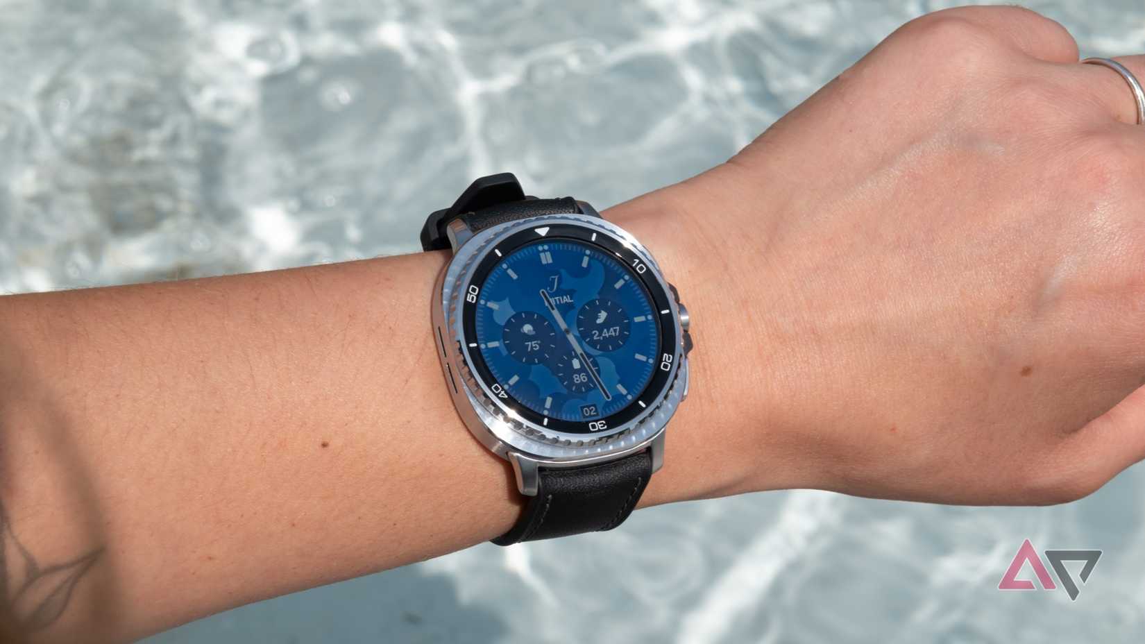 I tested the Galaxy Watch 8 Classic and Tag Heuer's latest smartwatch, and the outcome is perfect 5 The Samsung Galaxy Watch 8 Classic on a wrist in front of rippling water