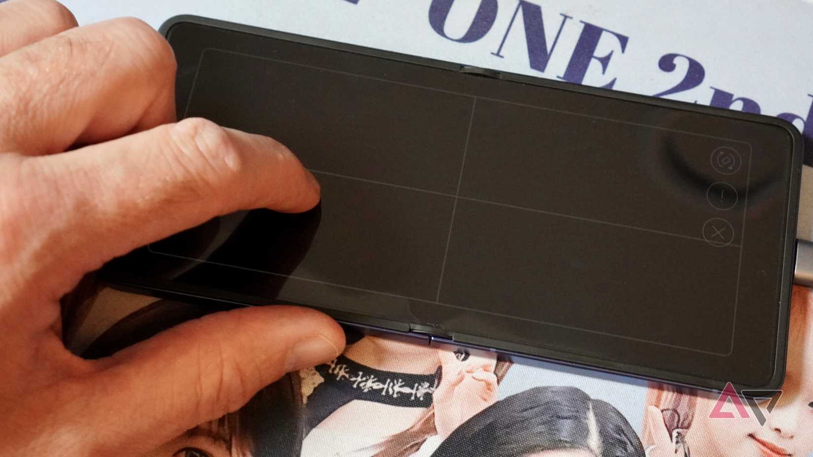 O trackpad Samsung DeX no Samsung Galaxy Z Flip 7