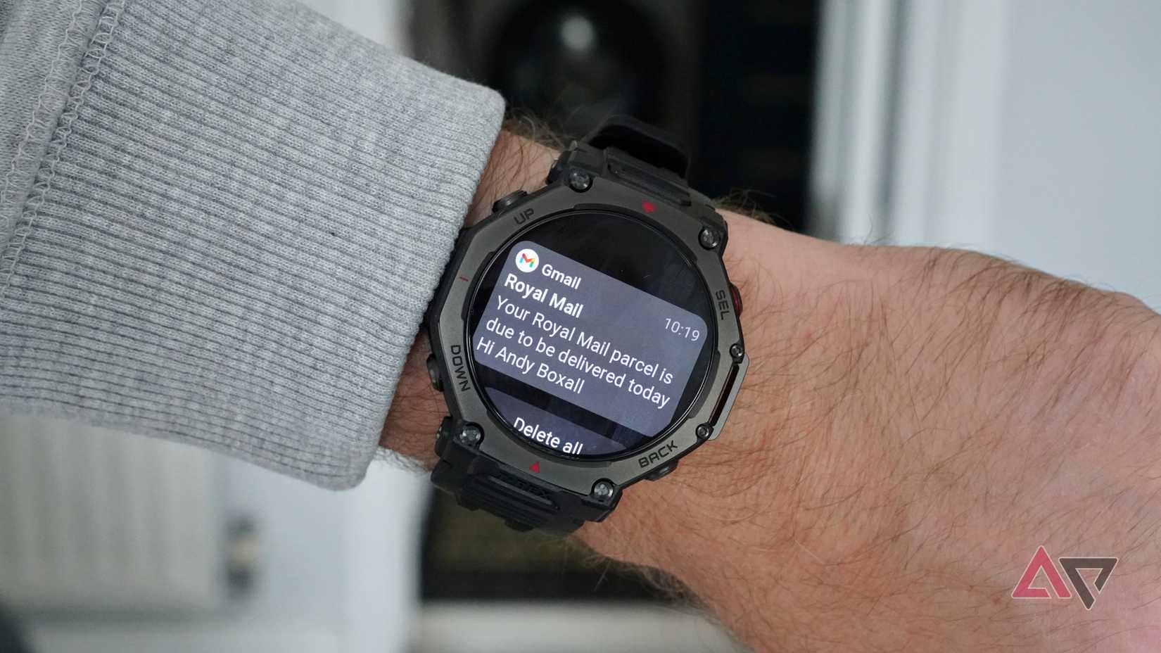 Notifications on the Amazfit T-Rex 3 Pro