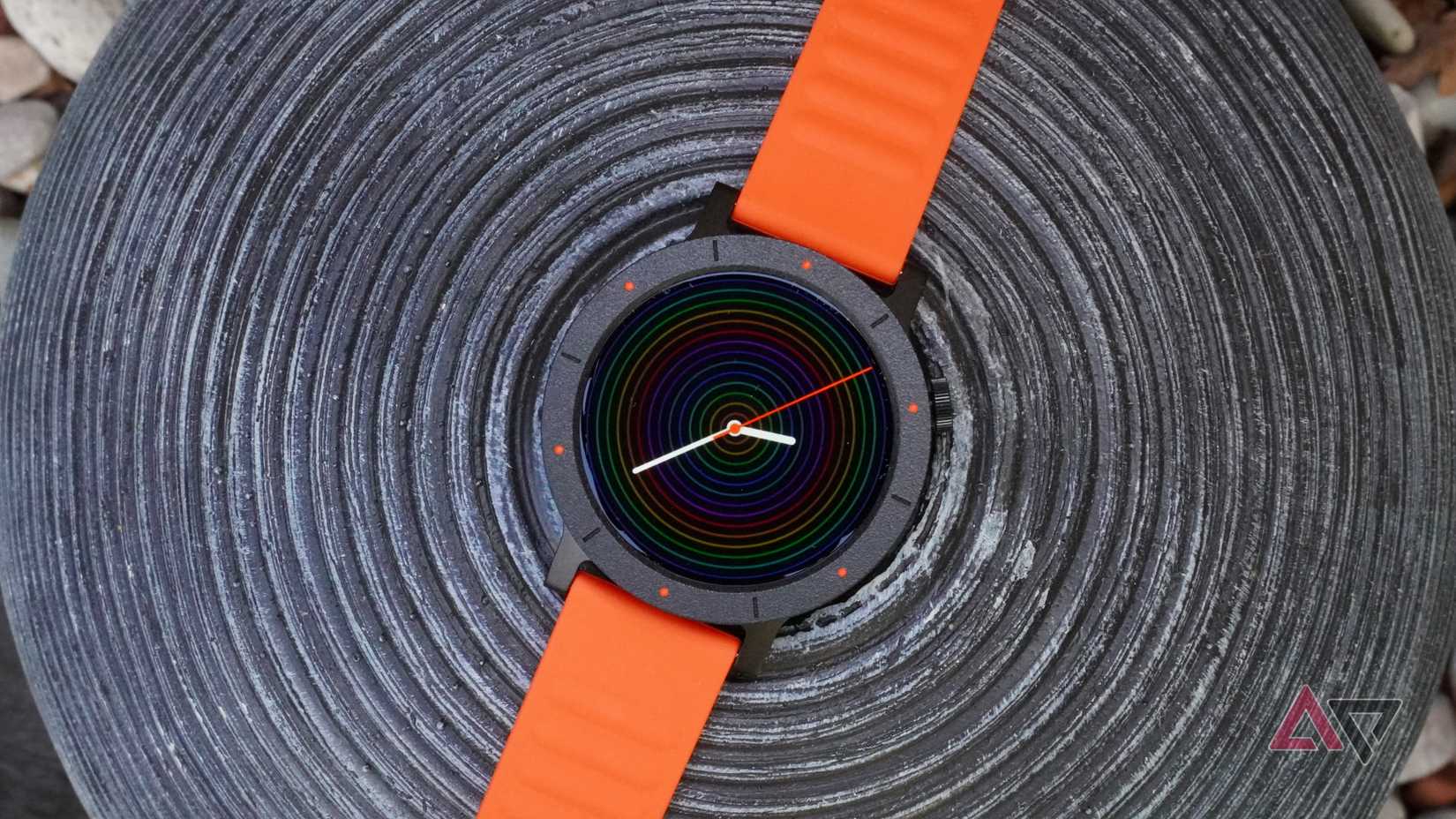 The CMF Watch 3 Pro on a table
