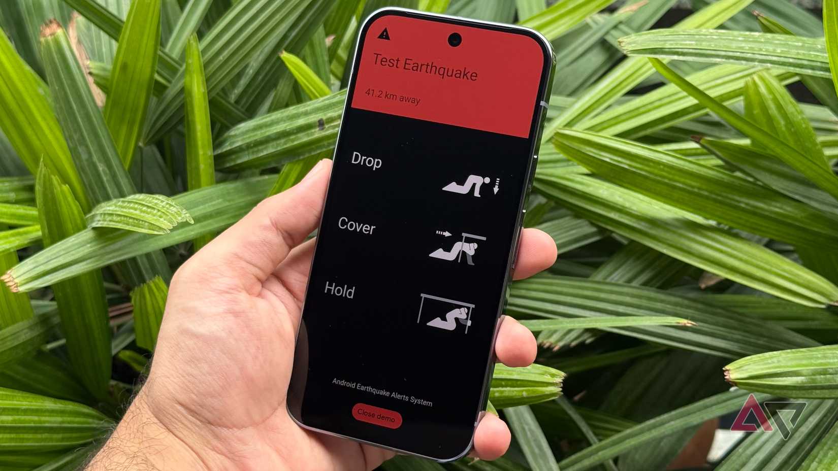 Earthquake alert demo on Android
